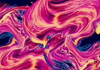 水彩炫彩笔刷渐变高清背景高清