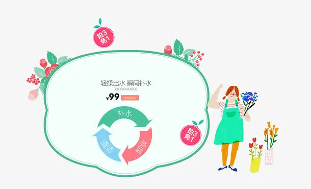 淘宝天猫首页框免抠