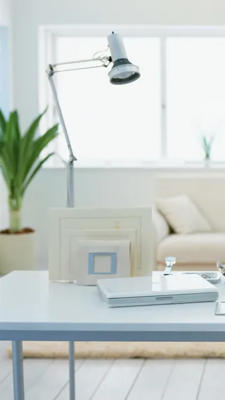 简约清新书桌H5背景素材高清