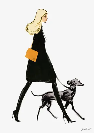 时尚女模特免抠