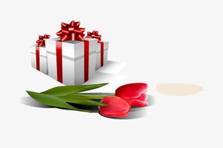 教师节感恩红色免抠