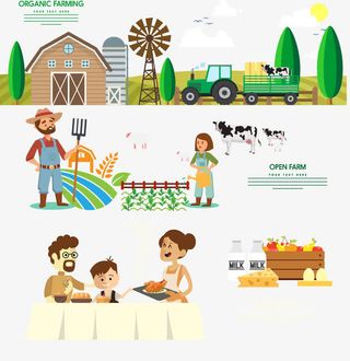 种植蔬菜食用免抠