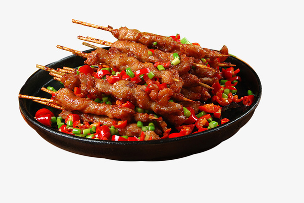 展架 烤羊肉串 新免抠