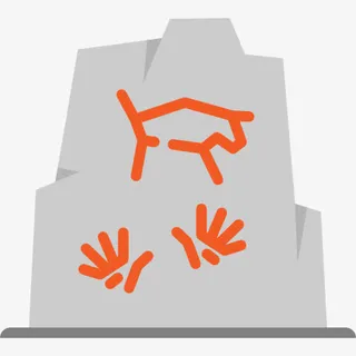 岩石艺术图标免抠