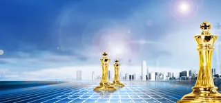 科幻大气国际象棋背景高清