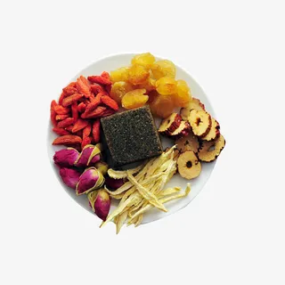 各种姜茶食材素材免抠