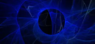 蓝色科幻炫光背景高清