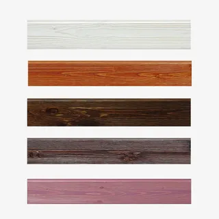 产品实物木质多色墙裙免抠