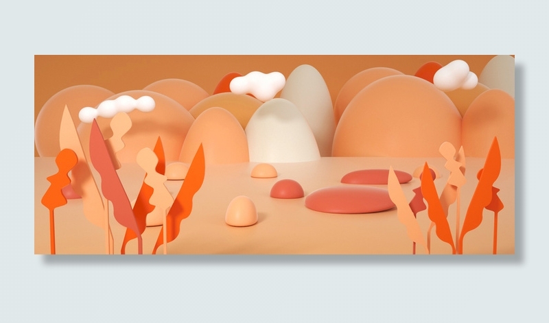 C4D，手绘，卡通，插画高清