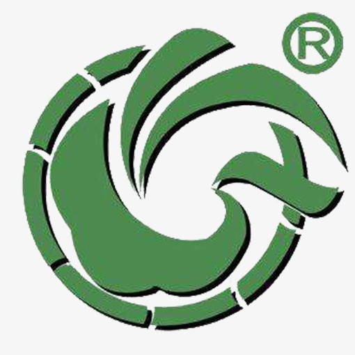 绿色断续圆圈质量安全图标免抠