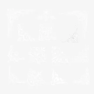 欧式花纹花边免抠