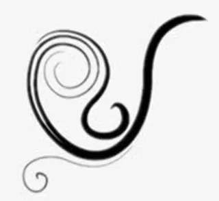 不规则粗线条花纹纹理矢量免抠