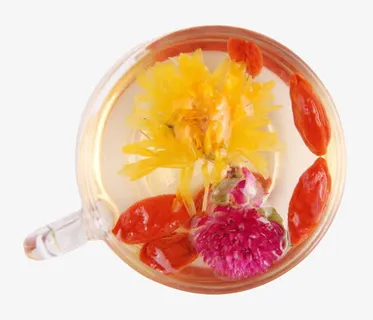 花茶枸杞菊花免抠