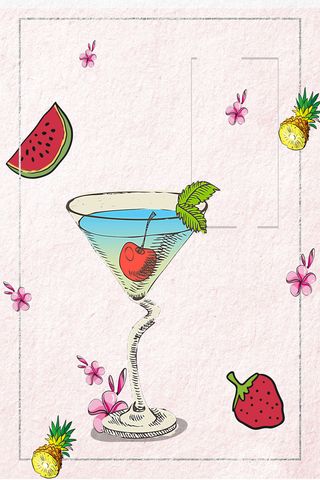 单色时尚小清新海报背景素材高清