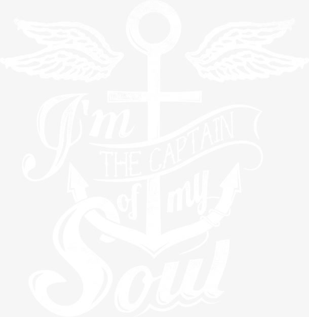 白色欧美印花免抠