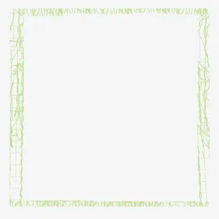 边框卡通边框绿色边框装饰元素免抠