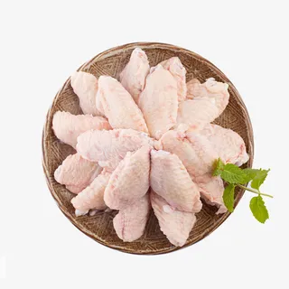 一盆新鲜的鸡翅设计免抠