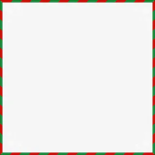 红绿色圣诞节框架免抠