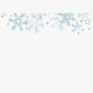 白色雪花装饰装饰免抠
