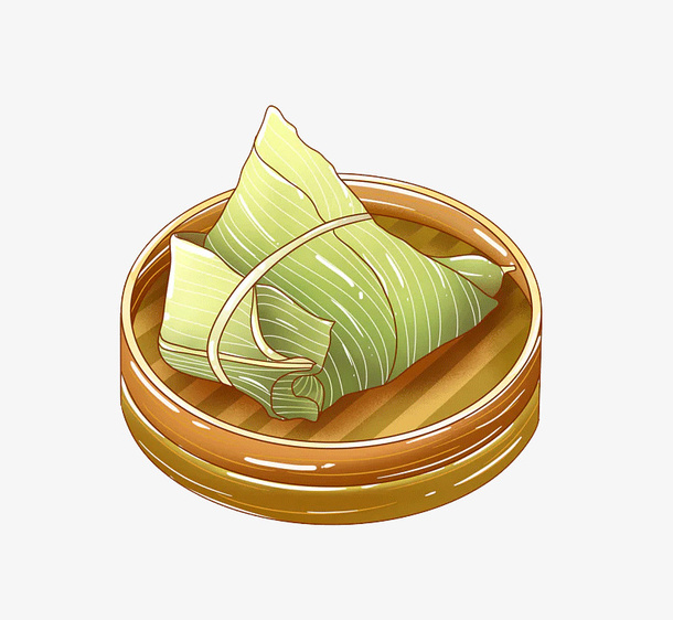五月端午节手绘动漫卡通粽子免抠