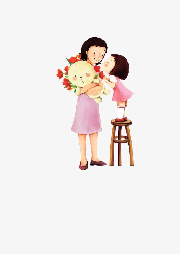 教师节母亲节素材免抠