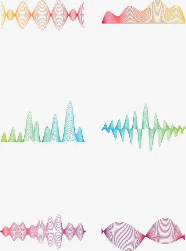 简约风格线条免抠