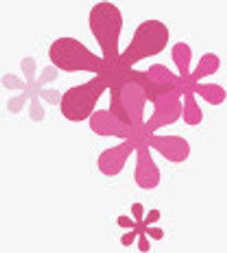 卡通唯美花瓣花免抠