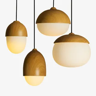 四个创意吊灯免抠