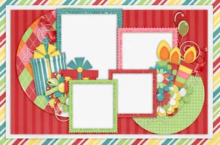 卡通可爱边框免抠