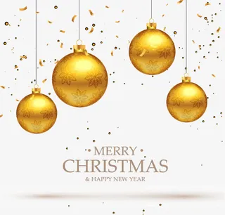 节日圣诞球免抠