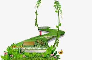 绿色城市2免抠