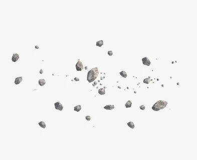 漂浮小碎石免抠