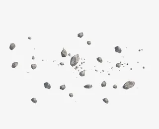 漂浮小碎石免抠