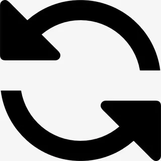 逆时针旋转符号箭头几图标免抠