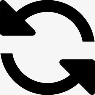 逆时针旋转符号箭头几图标免抠