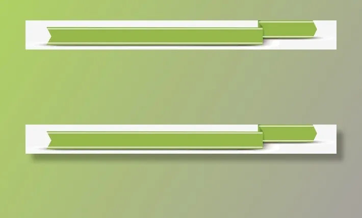 绿色导航条免抠