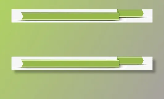 绿色导航条免抠