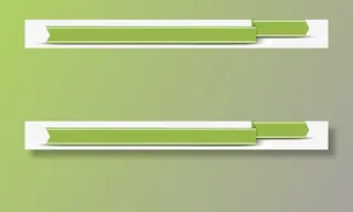 绿色导航条免抠