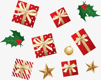 礼物元素（1920*1531）免抠