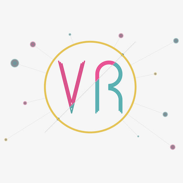 VR字体免抠
