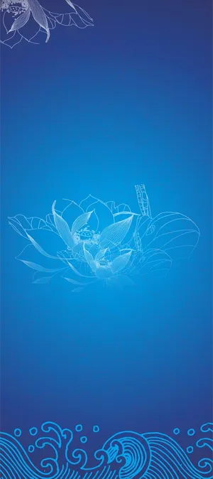 蓝色背景图高清