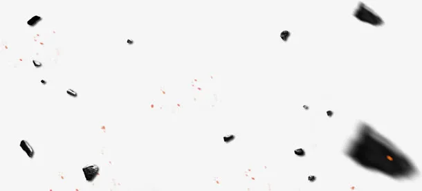 漂浮碎石png素材免抠