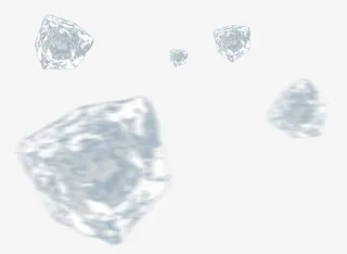 冰块漂浮元素免抠