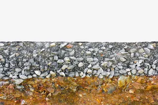 横剖面石子路免抠