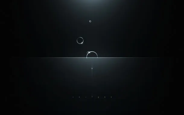 黑色水珠背景花纹