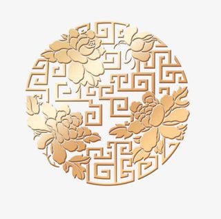 月饼包装底纹免抠