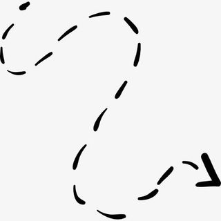 弯箭头折线图标免抠