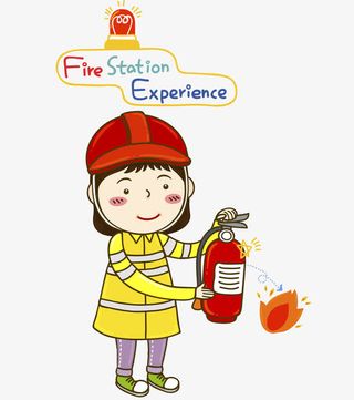 灭火的女孩免抠