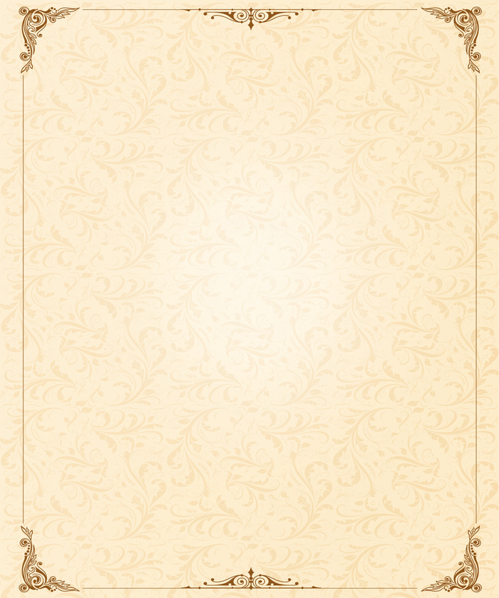 黄色边框背景素材高清