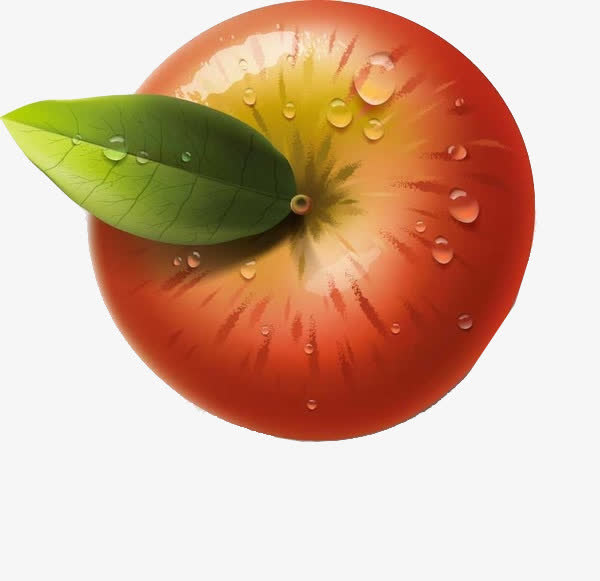 一颗红苹果免抠